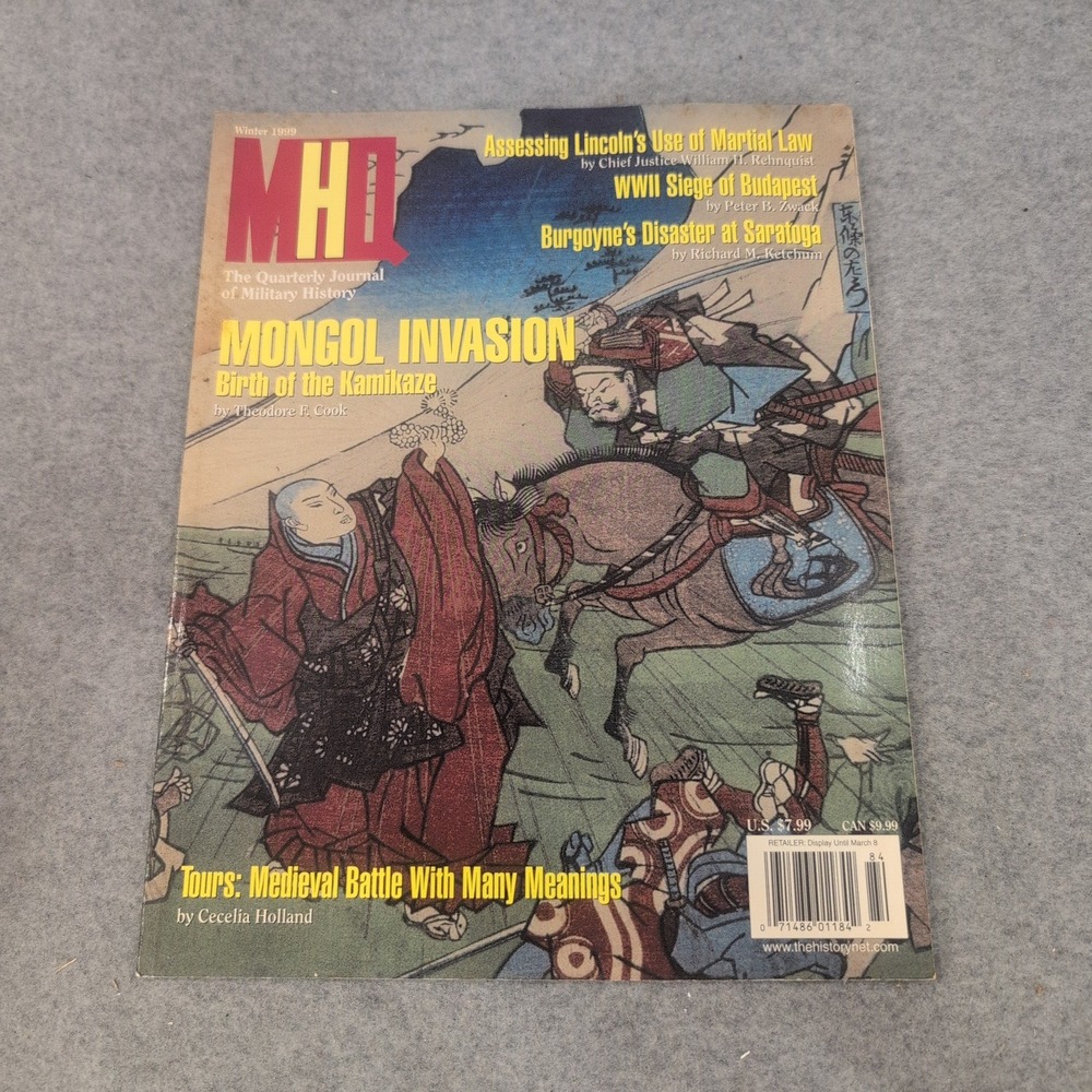 MHQ Quarterly Journal of Military History Magazine Lot Autumn 1998 Winter 1999 - Picture 2 of 2